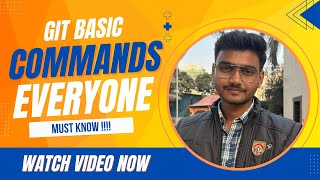 10 Essential Git Commands You MUST Know (Basic Git Tutorial for Beginners)