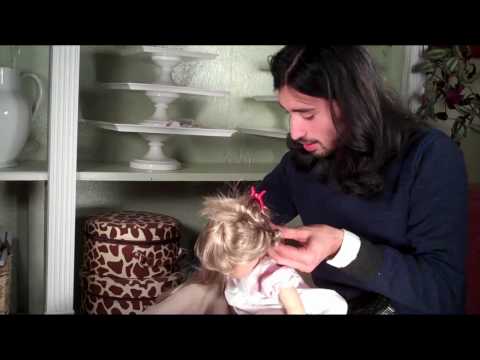 Pin Curls for American Girl Dolls