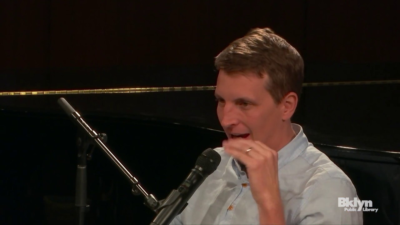 Author Garth Risk Hallberg with Rob Spillman | Brooklyn Public Library