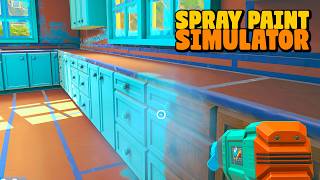 Spray Paint Simulator में रंगों के साथ संतुष्टि screenshot 2