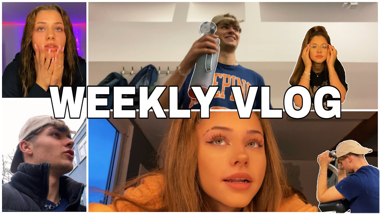 WEEKLY VLOG : Was WIR so in einer WOCHE machen / aber GETRENNT?!