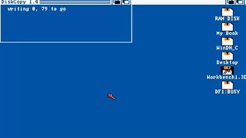 AMIGA WORKBENCH DISK COPIER COPY AMIGA OCS Copy COPIER
