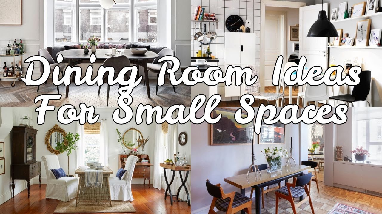 Dining Room Ideas For Small Spaces That Maximize Style, Comfort Formal Dining Room Ideas