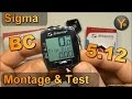 Montage, Bedienung & Testfahrt: Sigma BC 5.12 Fahrrad Computer / Tachometer mit 5 Funktionen