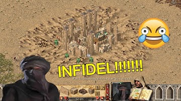 When TUNNELERS go CRAZY 😂| Stronghold Crusader