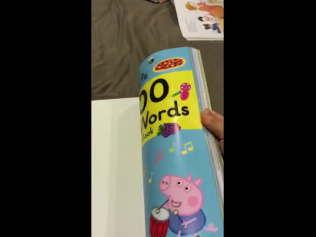 Peppa pig: 1000 First Words Sticker Book - YouTube