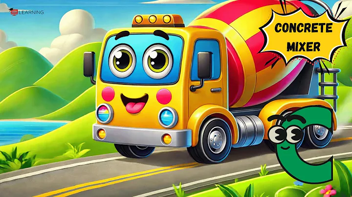 ABC Construction Vehicles Song | A to Z of Building Machines for Kids 🎶 | #abcd #kids