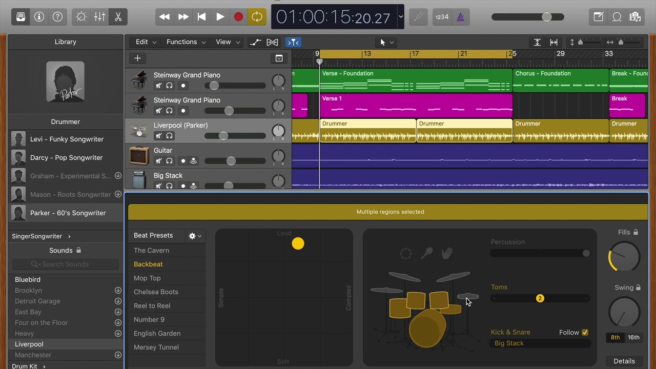 How I Use Logic Pro X Drummer - YouTube