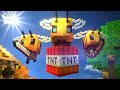 Minecraft bees rap  busy buzzy bees  animated music