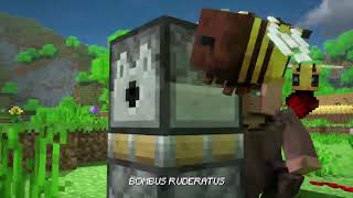 MINECRAFT BEES RAP | 'Busy Buzzy Bees' | Animated 