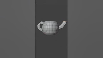 "Simple Teapot 🫖Model in Blender | Beginner 3D Art" #ajinkyaart