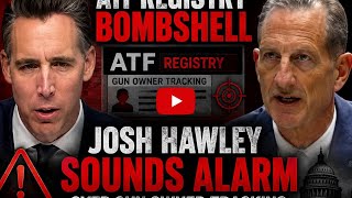 Josh Hawley EXPOSES Secret ATF Gun Registry in Explosive Senate Hearing | “This Is Tyranny!”