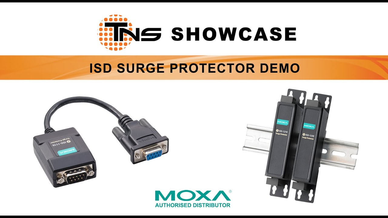 Moxa Industrial Surge Protector Demo