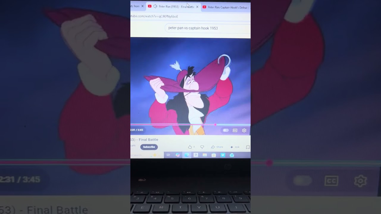 The Rugrats Movie Peter Pan Vs The Big Bad Wolf With His Dagger And Saves The Rugrats From Danger 