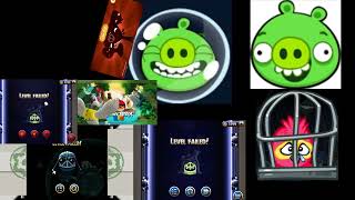 Angry Birds Level Failed All Fail Screens Mashup