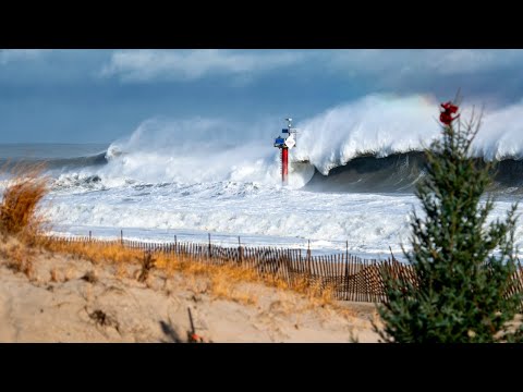 BIGGEST NEW JERSEY SURF IN 30 YEARS
