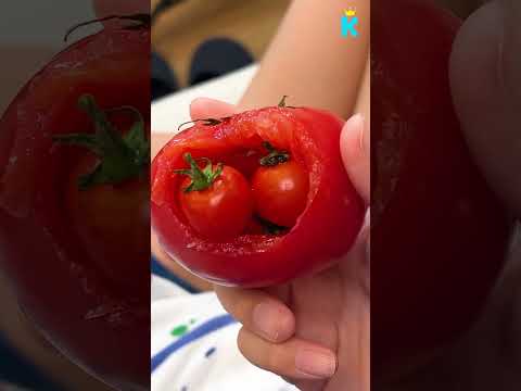 Found baby tomato 🍅 #cooking #food