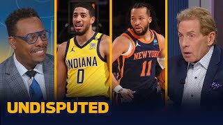 Knicks knock off Pacers in Game 2: Brunson totals 29 pts after injury scare in 1H | NBA | UNDISPUTED
