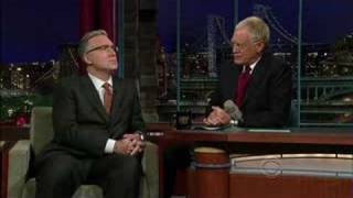 Keith Olbermann, David Letterman on Suspended Campaign Pt2