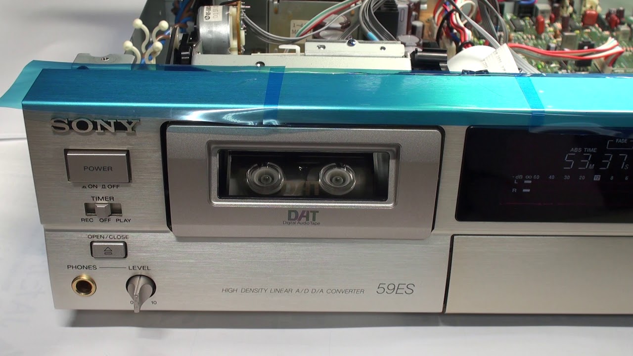 SONY DTC－59ES DATデッキ DTC－59ES修理 - YouTube