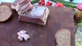 видео: Сало под вакуумом. картинка: Сало под вакуумом.