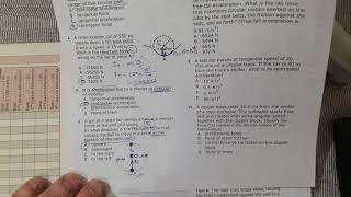 Centripetal Acceleration | Total Acceleration  | Centripetal Force | Answers of Quiz Number 3