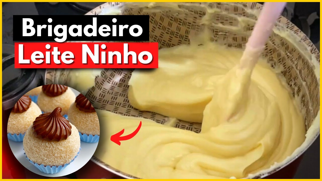 COMO FAZER BRIGADEIRO DE LEITE NINHO PARA VENDER NA RUA
