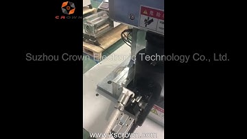 Servo Motor Driven Cable Terminal Crimping Machine WL-SF10T