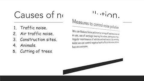 ppt on noise pollution