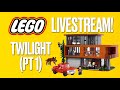 LEGO Twilight - The Cullen House livestream build (pt 1)
