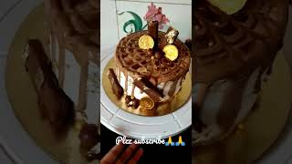 Chocolate Loaded Cake Design Plzz Subscribe For More