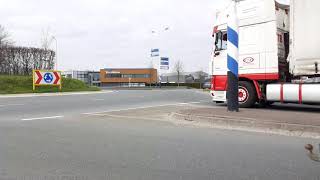 DAF XF 105 open pijp VTB Veenendaal INT.transport