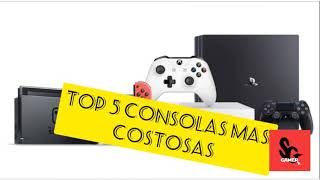 LAS 5 CONSOLAS MAS COSTOSAS