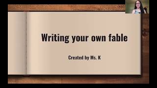 How To Write A Fable