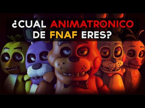Video: ¿Qué animatrónico eres?