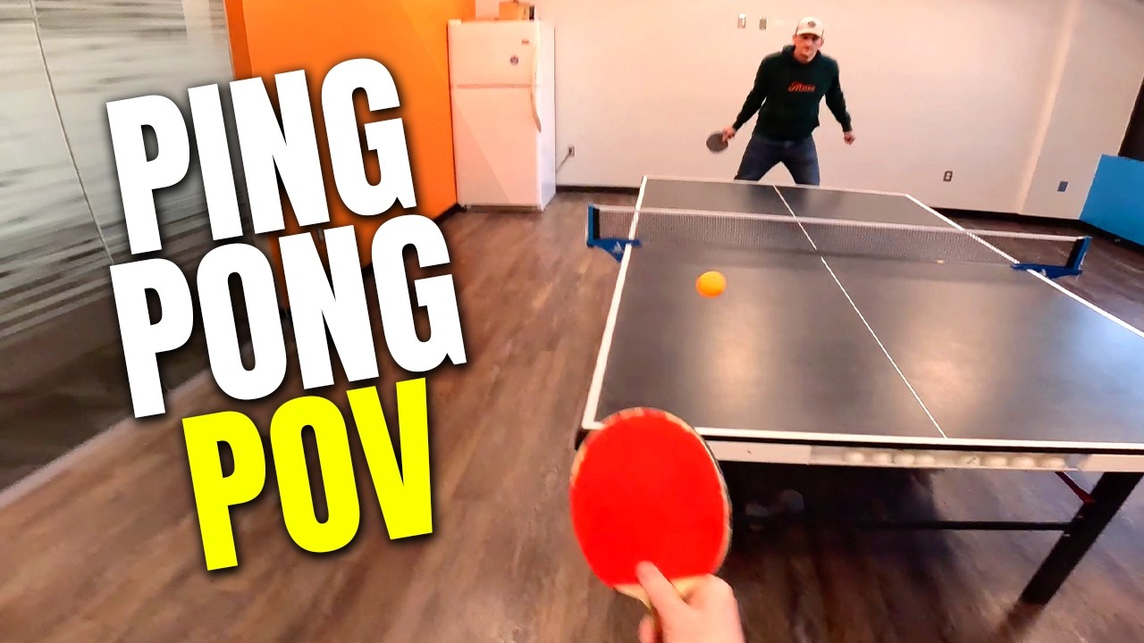Table Tennis Game POV