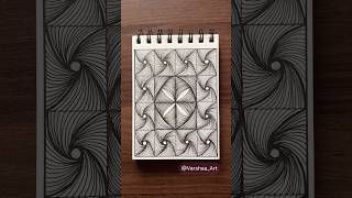 Day 328 - Easy Doodle Art Tutorial #doodle #doodleart #easy #drawing #art #zentangle #zen