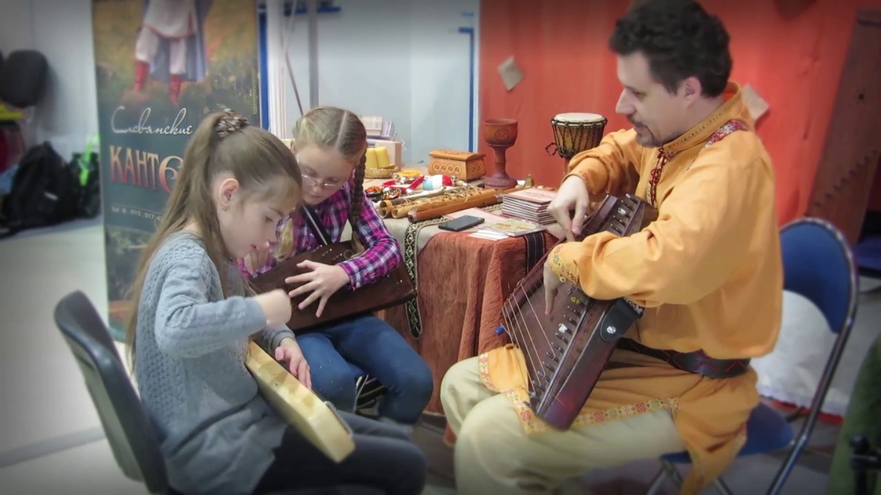 Музыка детям ! Игра на гуслях. 1-е ознакомительное занятие. - YouTube