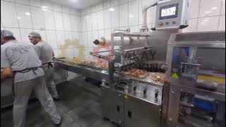 Grup Hamburger Ve Sandvi̇ç Ekmeği̇ Paketleme Maki̇nasi Akay Packi̇ng