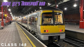 *Mega Thrash* Leaving London Marylebone on a Chiltern Railways class 168 Clubman