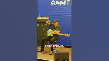 Billy Sheehan’s thoughts on dynamic range and bass compression