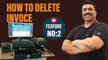 How to Delete sales invoice Raintech Software Feature 02