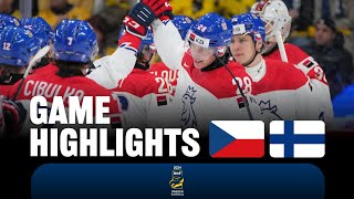 Highlights: Czechia vs Finland - Bronze Medal Game | 2024 #WorldJuniors