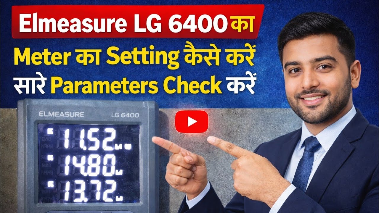 Elmeasure Energy Meter Setting ka Full Process | Solar & Zero Export