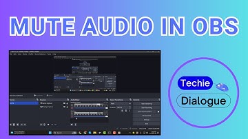 How to Mute Audio in OBS
