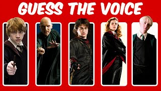 Guess The Character By Their Voice | Harry Potter Edition