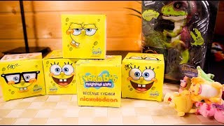 Губка Боб Квадратная Коробка сюрприз с конфетками ИГРУШКИ СПАНЧБОБ Губка Боб Квадратная Коробка сюрприз с конфетками ИГРУШКИ СПАНЧБОБ