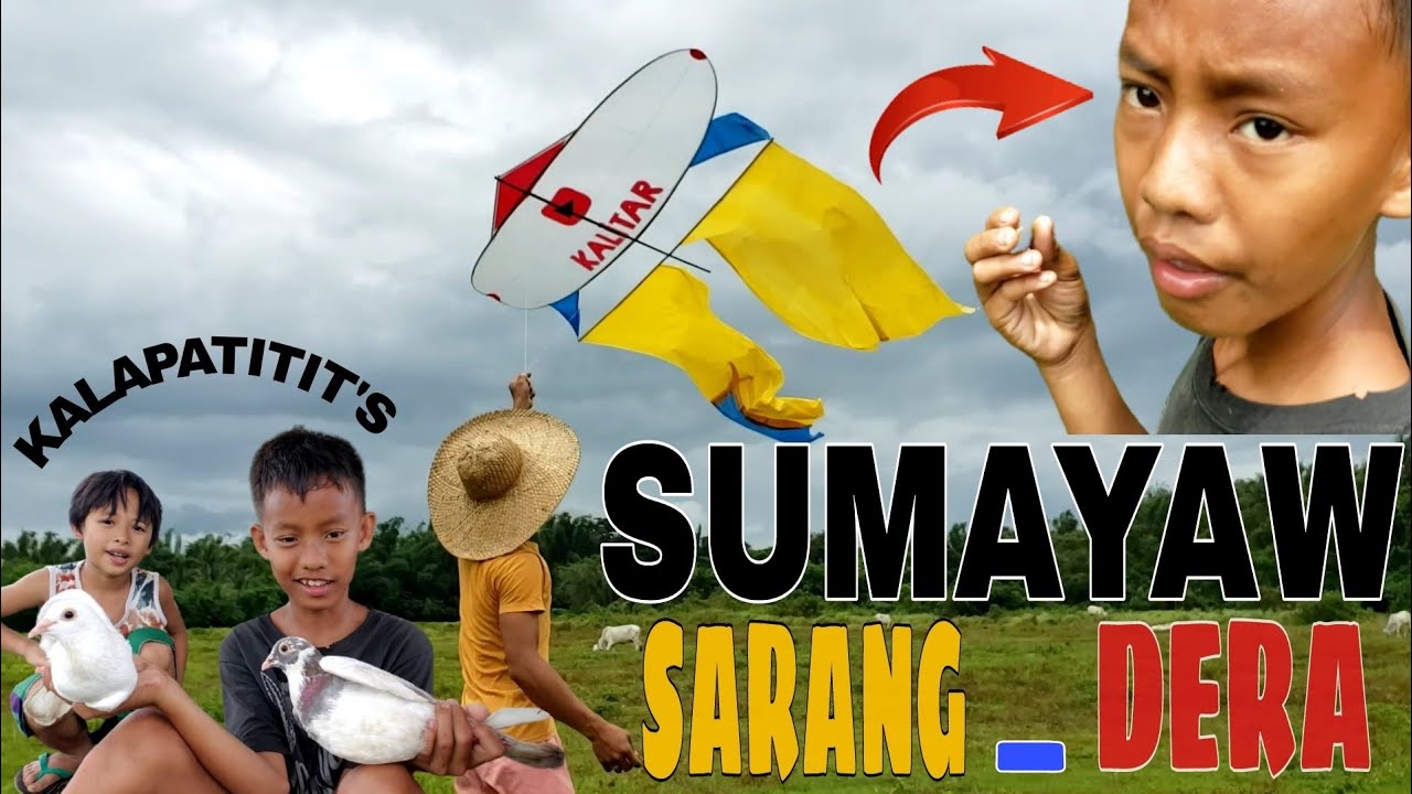 SARANGGOLA 2 IN 1 GURYON + BANDERA😱 FUNNY KA TALAGA POTPOT.