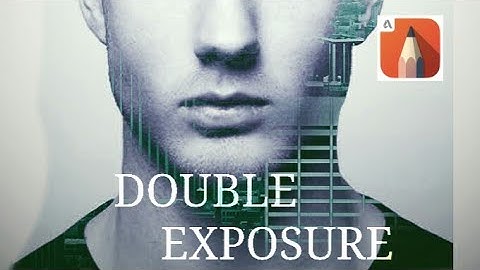 Simple double exposure effect in android.       sketchbook tutorial