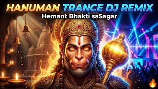 Hanuman Trance DJ Remix 🔥 | 5 Min Nonstop Bhakti Mix | DJ Pe Goonje Jai Hanuman | 3 Drops 2026